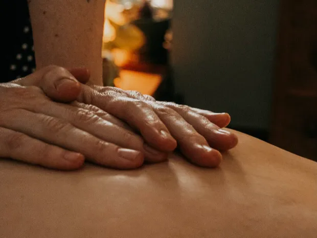 Full body lesbian massage Nicole demara porn