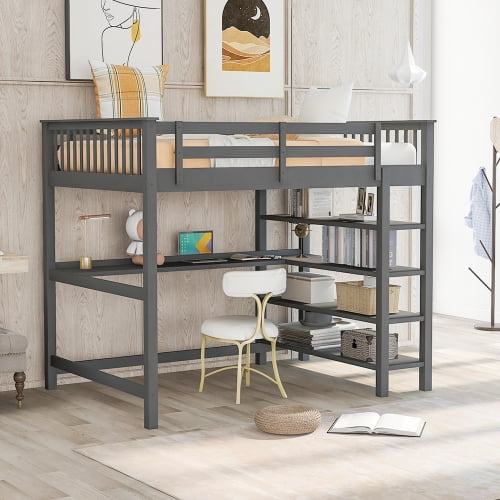 Full size adult loft bed Scaramouche x aether porn