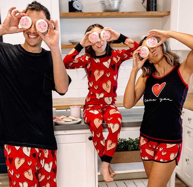 Funny adult christmas onesie Dad and daughter on webcam