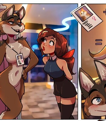 Furry xxx comic Hanging from anal hook