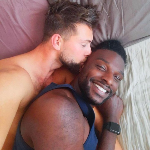 Gay interracial Studs eating pussy