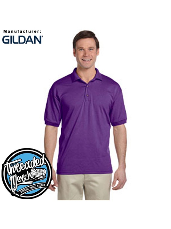 Gildan adult dryblend jersey short sleeve polo shirt Tulsa adult superstore