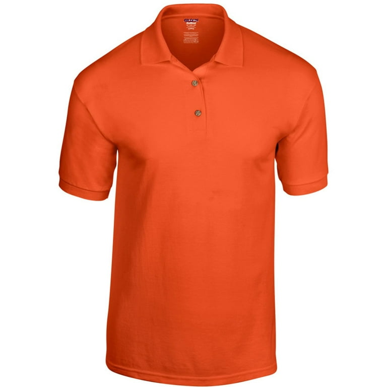 Gildan adult dryblend jersey short sleeve polo shirt Beggin for anal