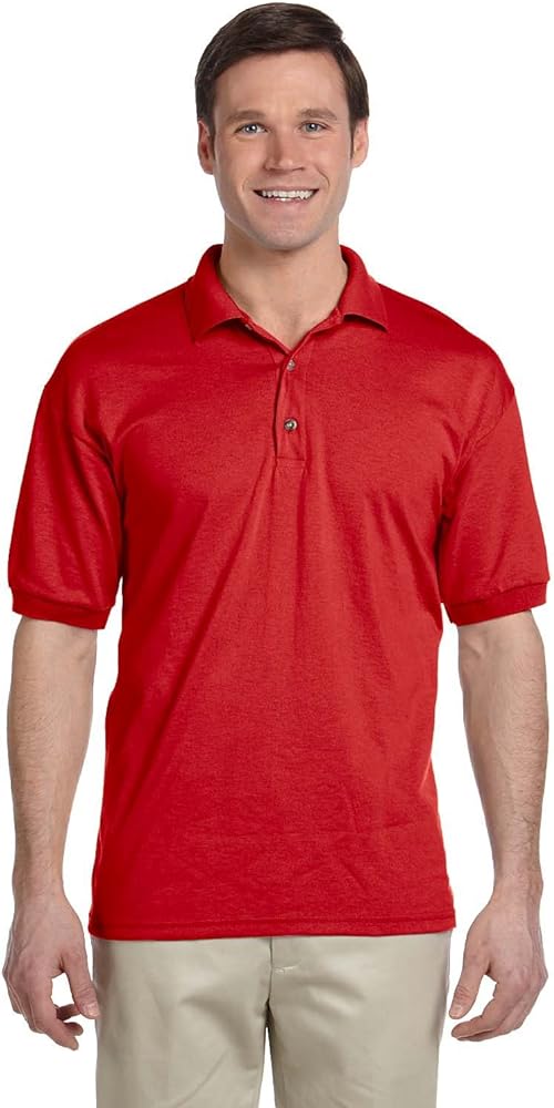 Gildan adult dryblend jersey short sleeve polo shirt Mickey mouse puzzles for adults