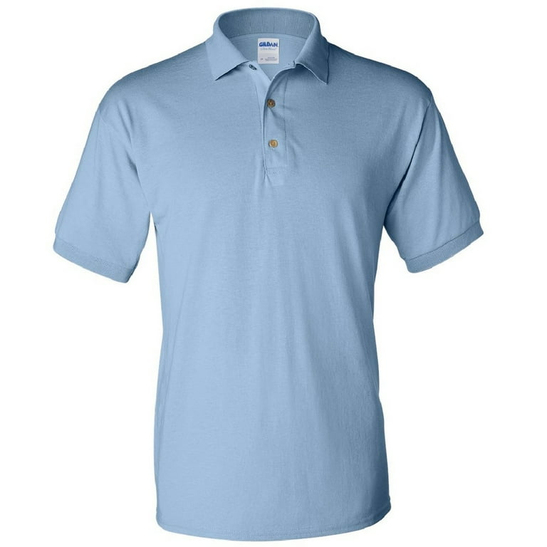 Gildan adult dryblend jersey short sleeve polo shirt Wisp resort webcam
