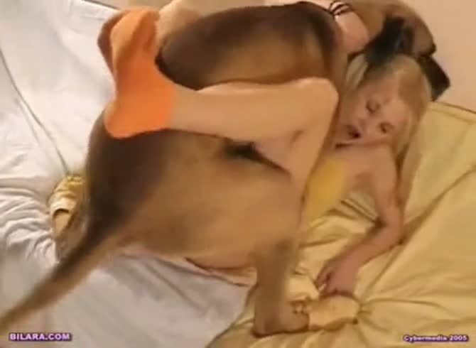 Girl gets fucked by dog Teen lesbian com