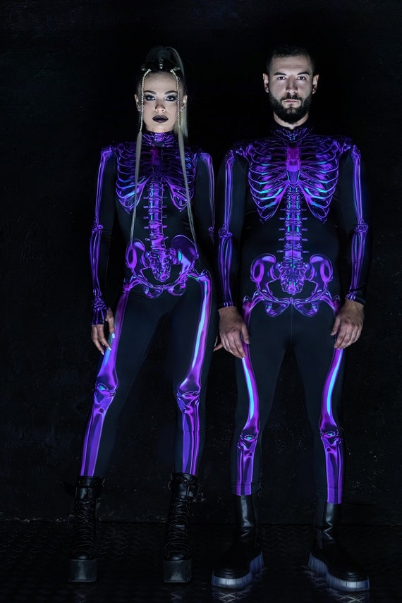 Glow in the dark skeleton costume for adults Iced latte with breast milk porn
