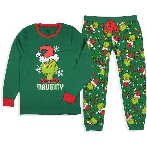 Grinch christmas pajamas for adults Evolved fights anal