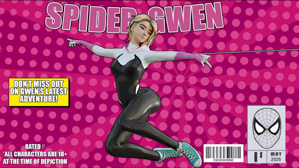 Gwen into the spider verse porn Tabbo anal