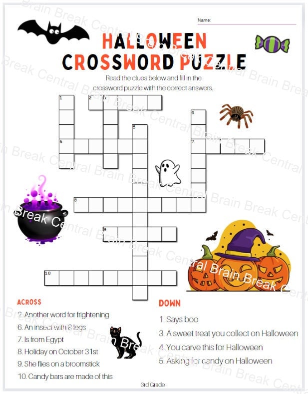 Halloween crossword puzzles for adults Face fuck stories