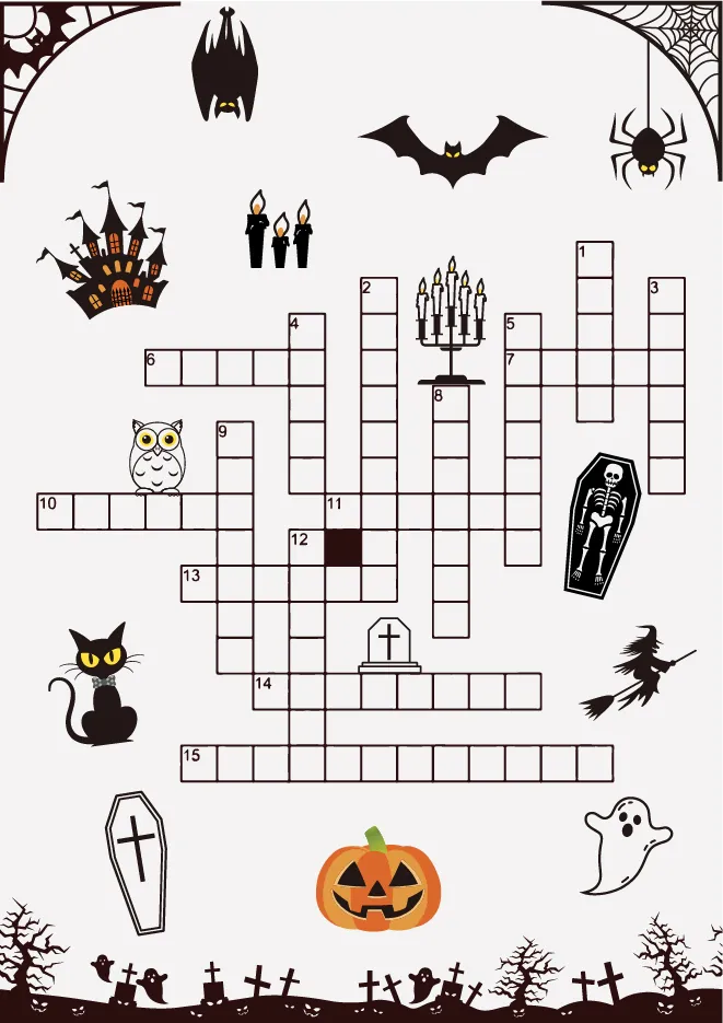 Halloween crossword puzzles for adults Videos pornos de cintia cossio