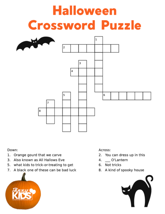 Halloween crossword puzzles for adults Cool math games porn