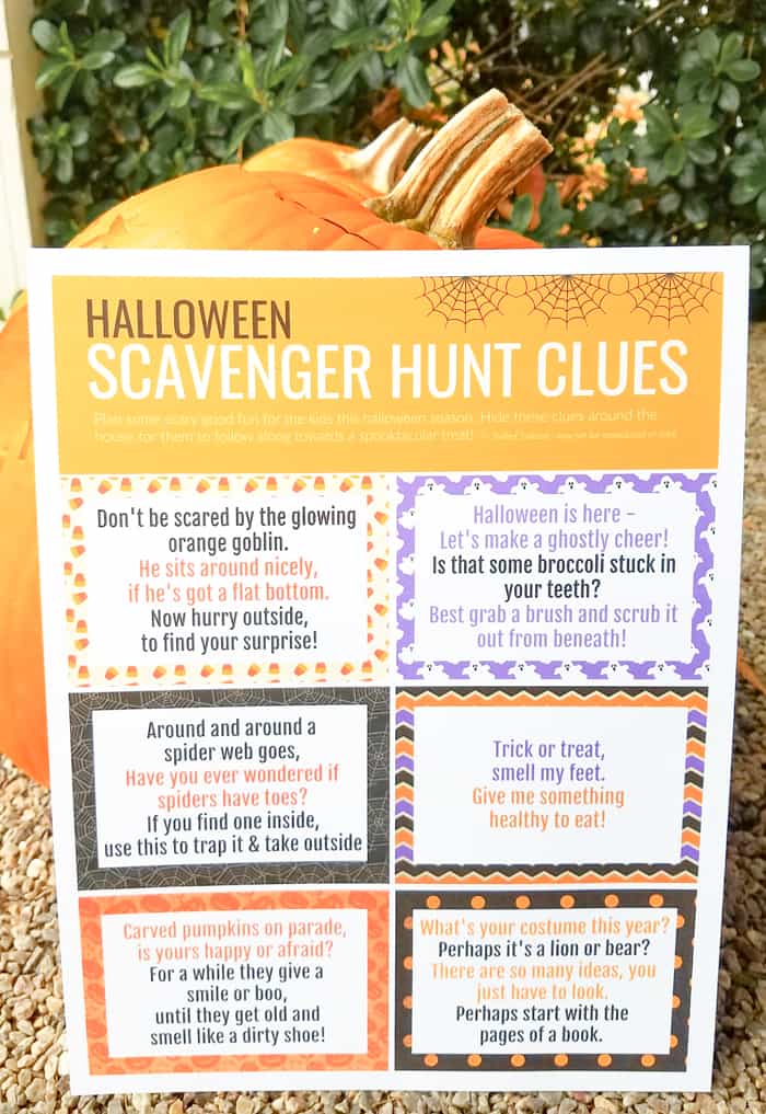 Halloween scavenger hunt riddles for adults Mia oriental porn