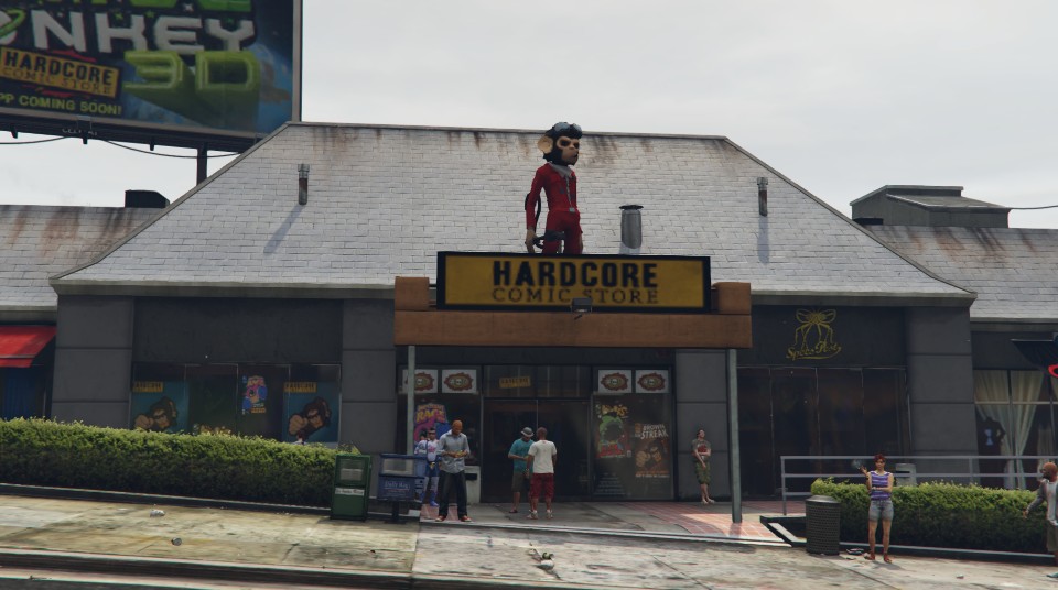 Hardcore comic store Curvy interracial