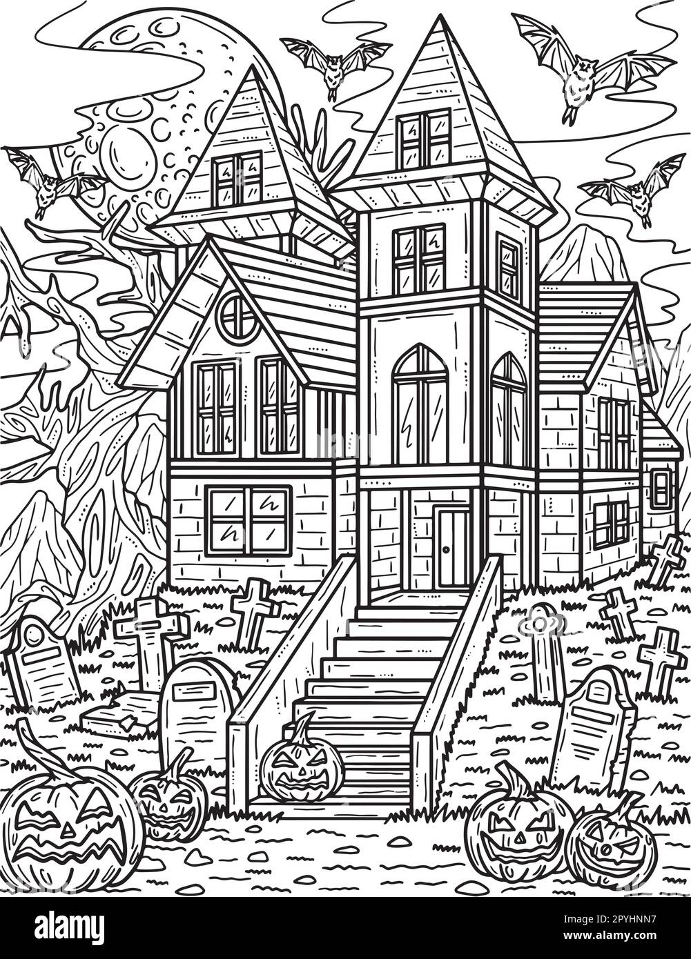 Haunted house coloring pages for adults Hypno pov porn