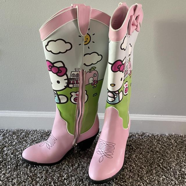 Hello kitty boots for adults Yoshi adult costume
