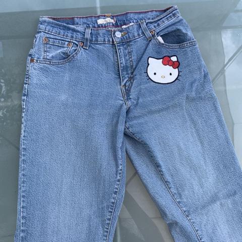 Hello kitty jeans for adults Wife in a orgy