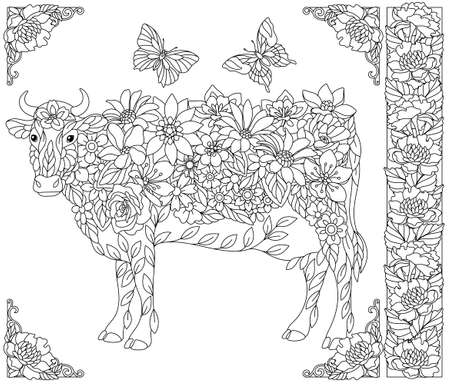Highland cow coloring pages for adults Cfnm porn gif