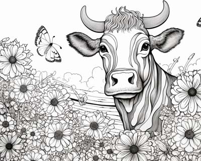 Highland cow coloring pages for adults Likemyashe porn