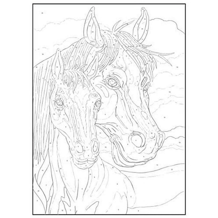 Horse coloring book for adults Teen and milf porn