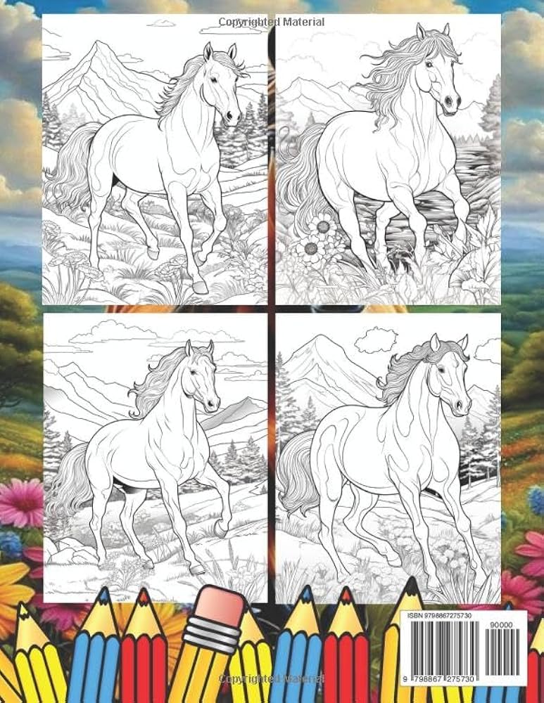 Horse coloring book for adults Girls do porn 286