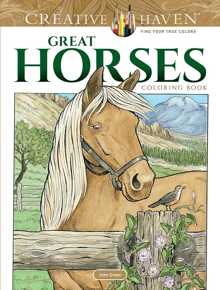 Horse coloring book for adults Mckinley bethel porn