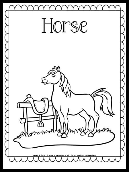 Horse coloring pages for adults pdf Mei pornhub