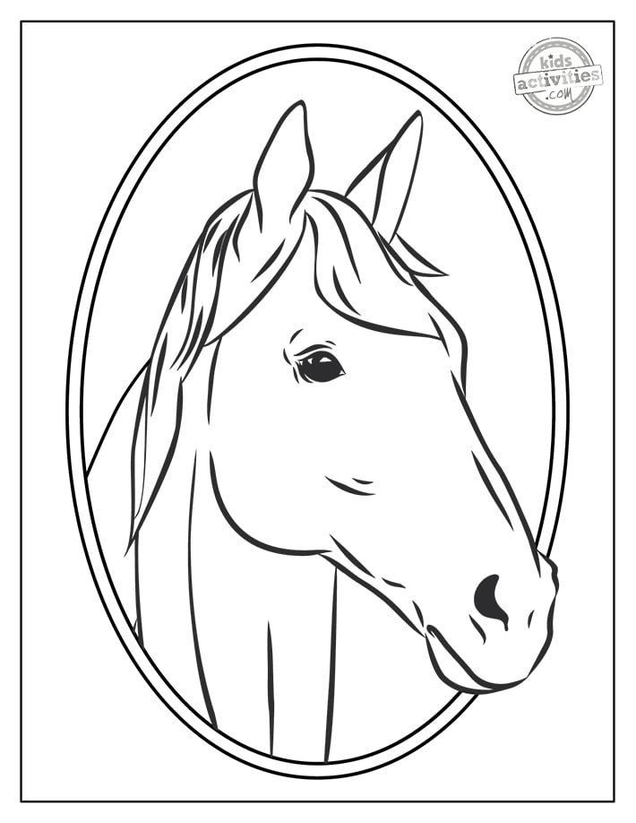 Horse coloring pages for adults pdf Justhavingfunwithlife porn
