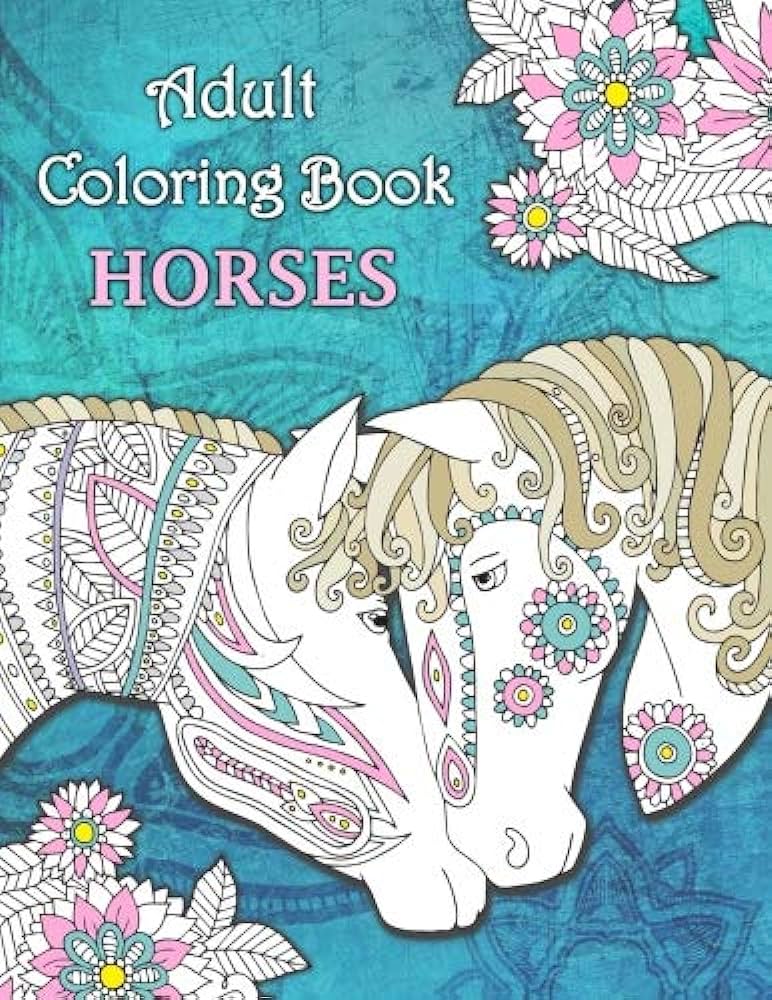 Horse coloring pages for adults pdf Ts escorts bal