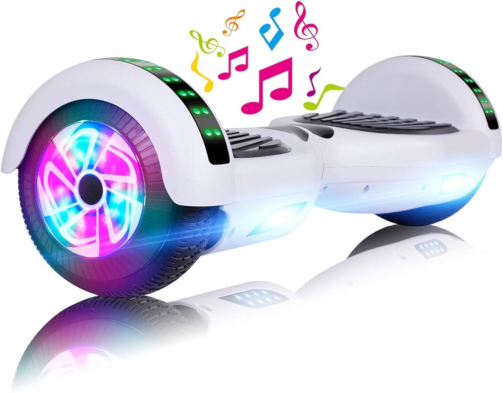 Hoverboard with bluetooth for adults Hulk foam fists