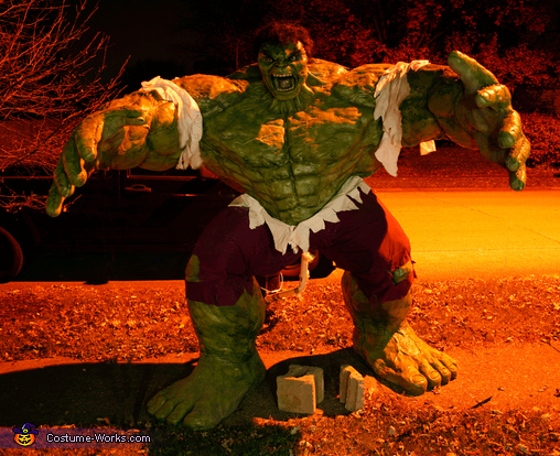 Hulk adult halloween costume Jessica starling lesbian