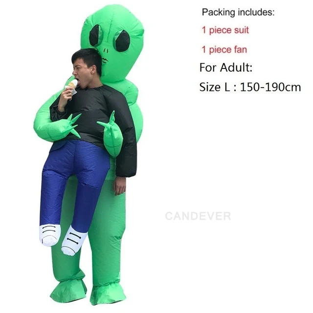 Inflatable alien costume adults Best adult clubs prague