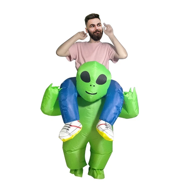 Inflatable alien costume adults Trinity olsen creampie