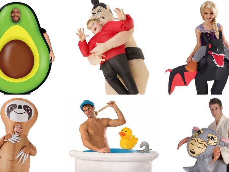 Inflatable costumes for adults near me Byron long in gay porn