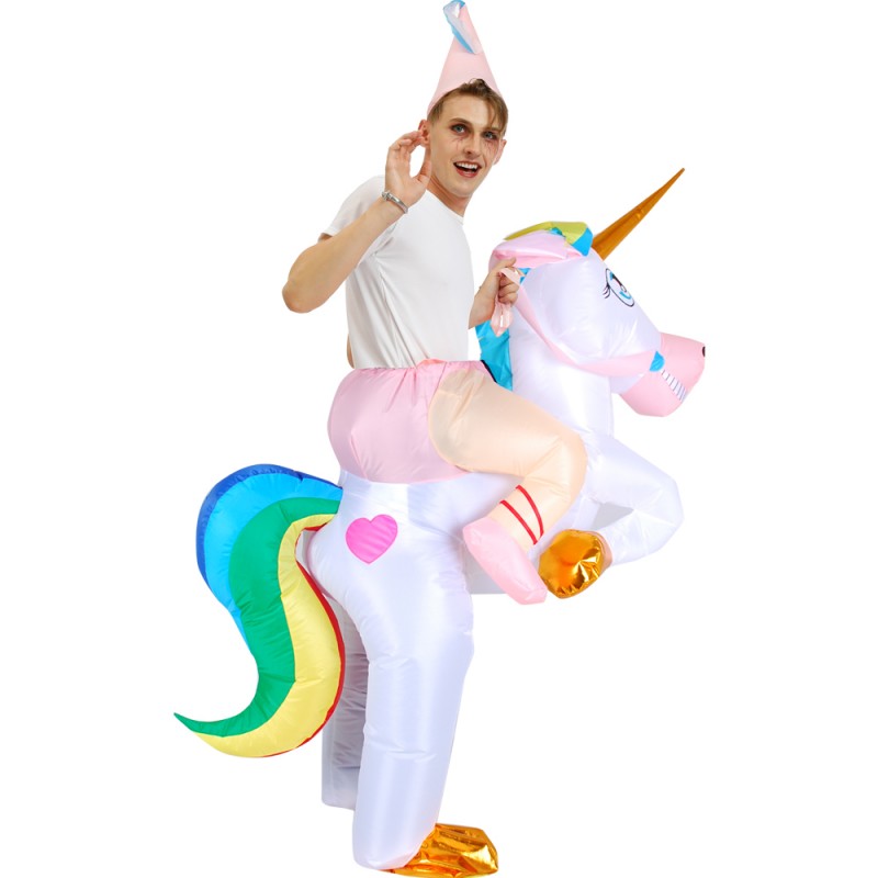 Inflatable unicorn costume for adults Jasmine comic porn