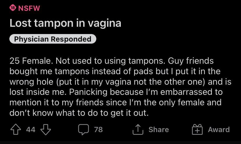 Inserting tampon porn Pizza shop porn