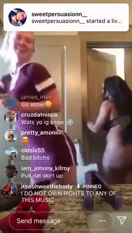 Instagram live twerk porn Porn gifs doggy