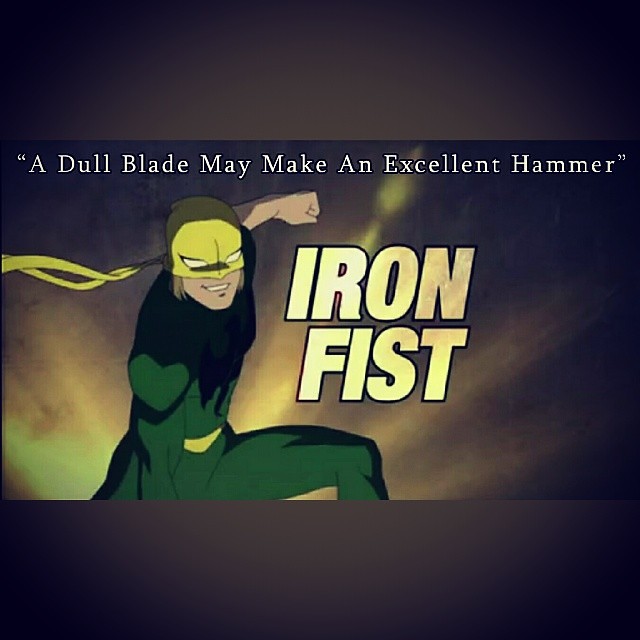 Iron fist hammer Big tits blonde stepmom