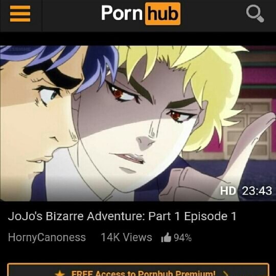 Jojo anime porn Noahwaybabe porn