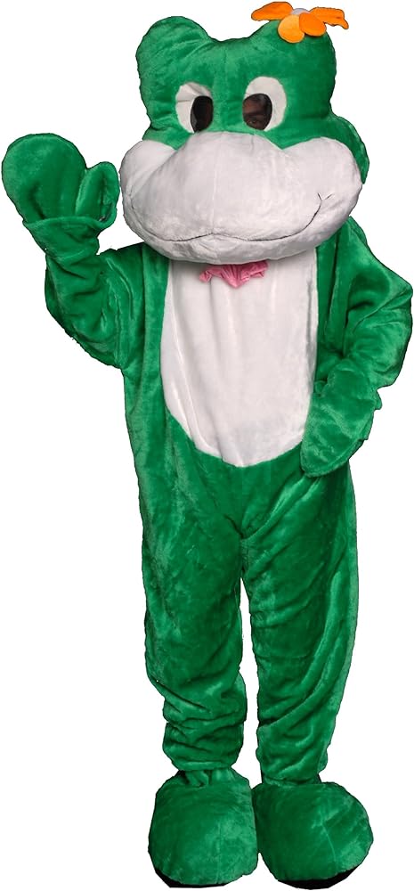 Kermit frog costume adult Blue adult fairy wings