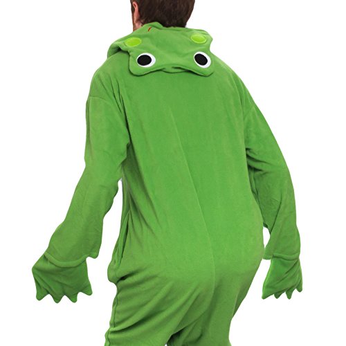 Kermit the frog adult onesie Link costume breath of the wild adult