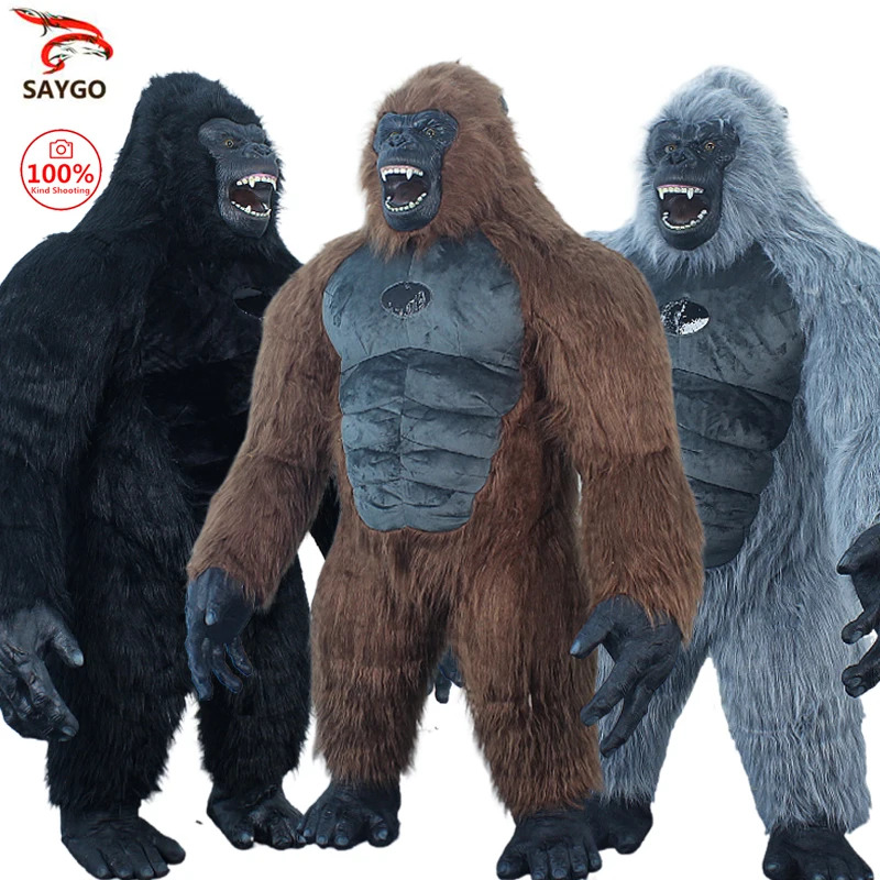 King kong costume for adults Blond milf big tits