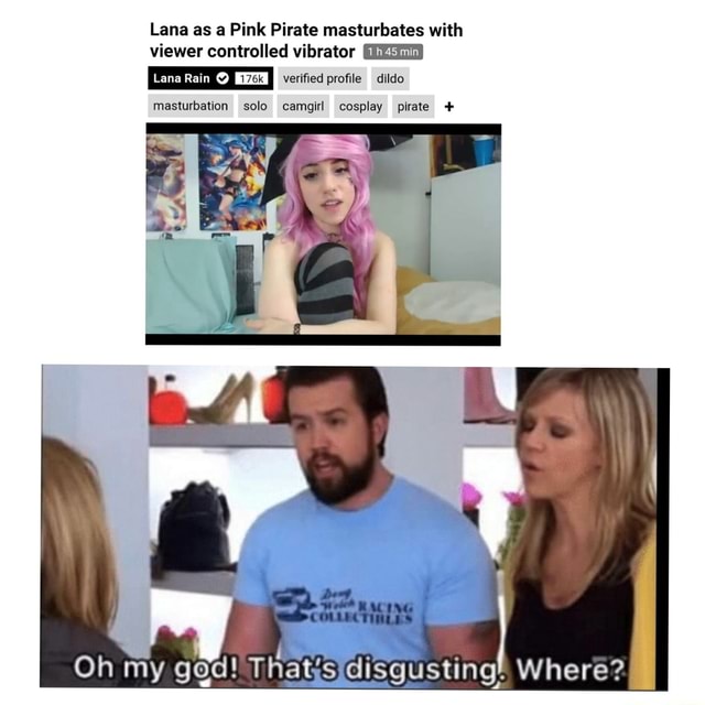 Lana as a pink pirate masturbates Eldora webcams