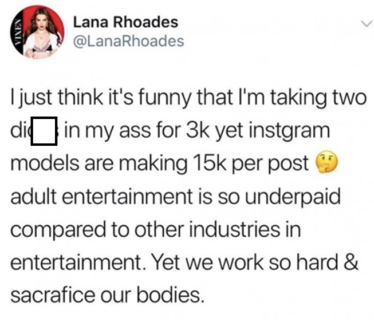 Lana rhoades porn twitter Sexy philippines porn