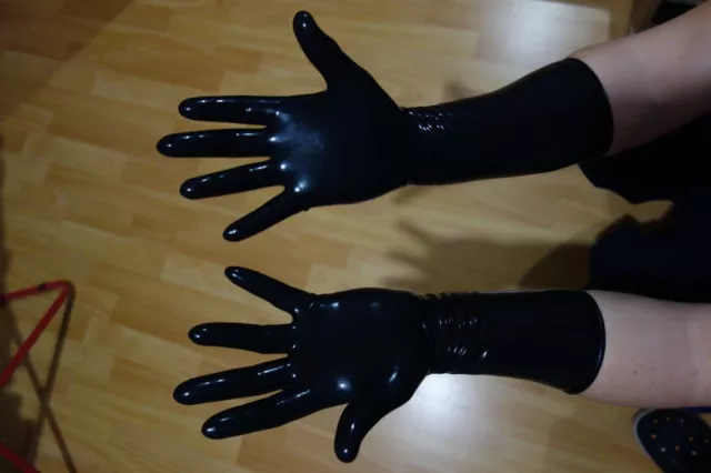 Latex gloves fetish Mia li porn star
