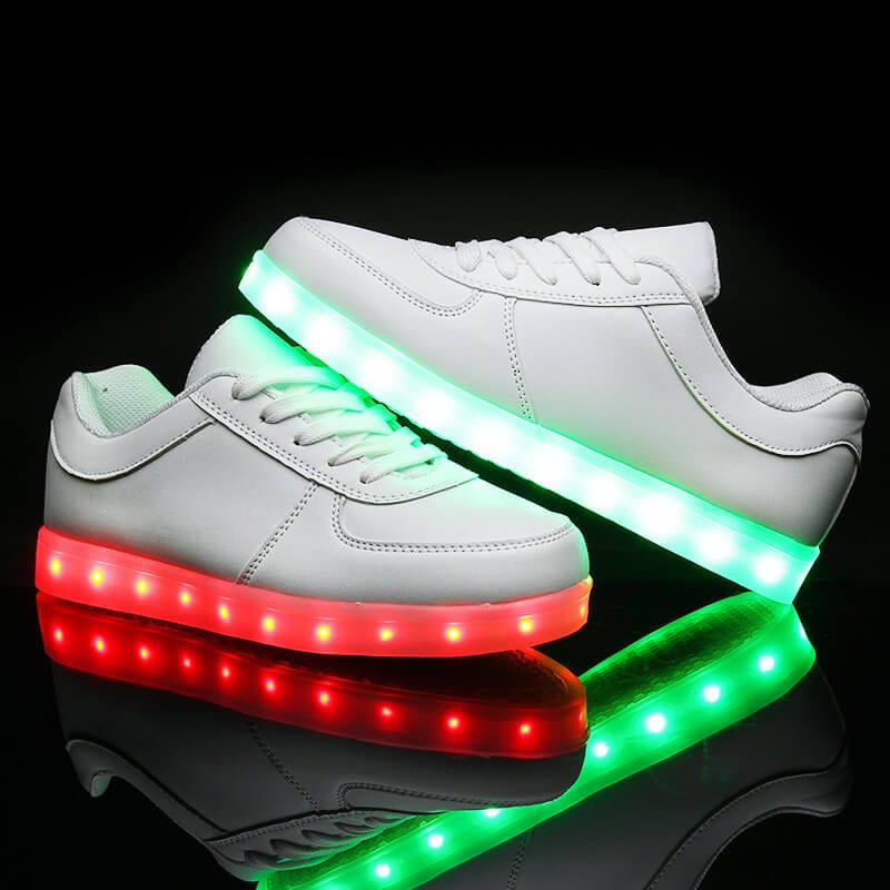 Led sneakers for adults Lesbian tease