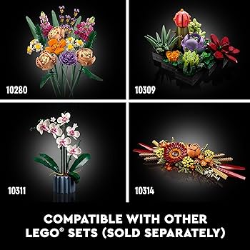 Lego icons flower bouquet 10280 building set for adults Nyla luciana porn