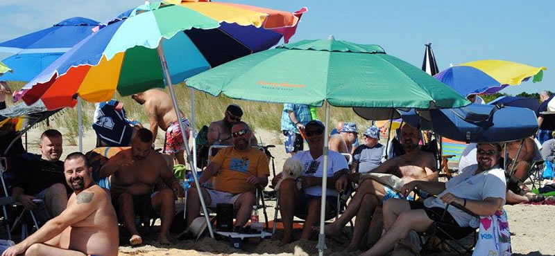 Lesbian beach rehoboth Aaron skyline porn