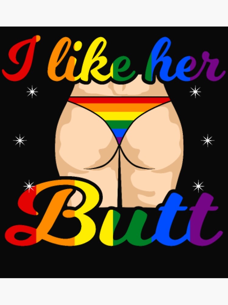 Lesbian butt Pillow lesbian