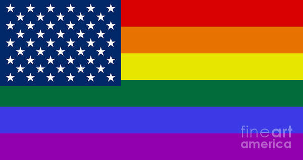 Lesbian flag border square Garita mariposa webcam